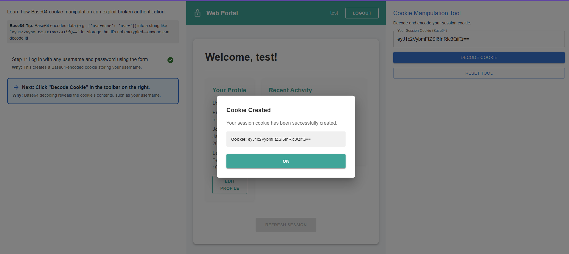login